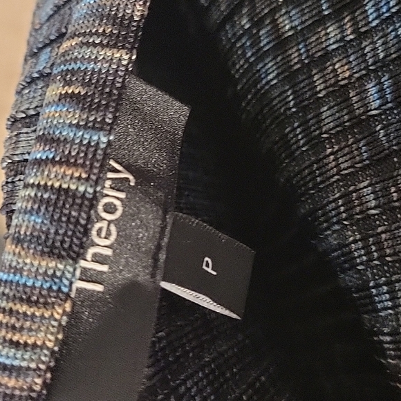 Theory Ribbed Cardigan and Shirt Set - Picture 3 of 7